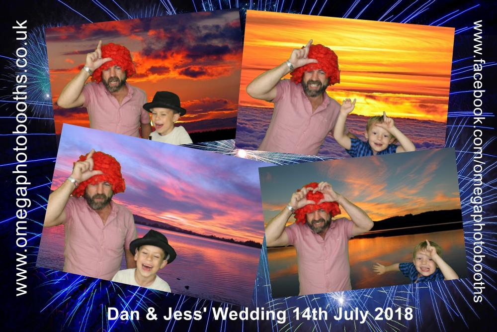 Dan & Jess' wedding | View more photos from the event at gallery.omegaphotobooths.co.uk/u/Omega-Photobooths/Dan-Jess-wedding